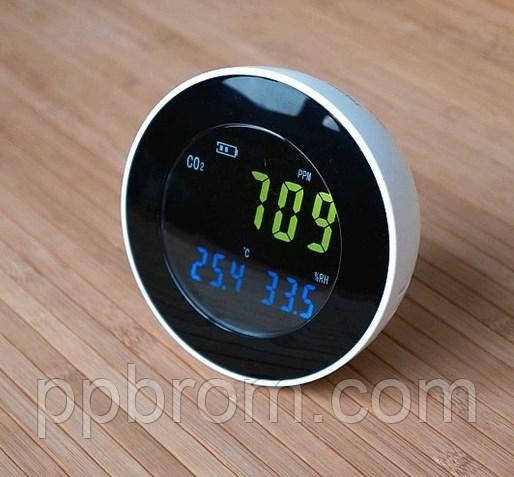 термогігрометр + газоаналізатор вуглекислого газу HT-501