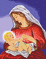 Схема для вишивки Мадонна з немовлям