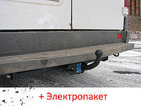 Фаркоп - Mercedes Sprinter Микроавтобус (1995-2006) 1 кол. бампер из подножкой