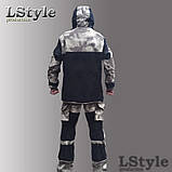 Костюм Гірка 5 атака чорний, камуфляж a-tacs au, фото 2