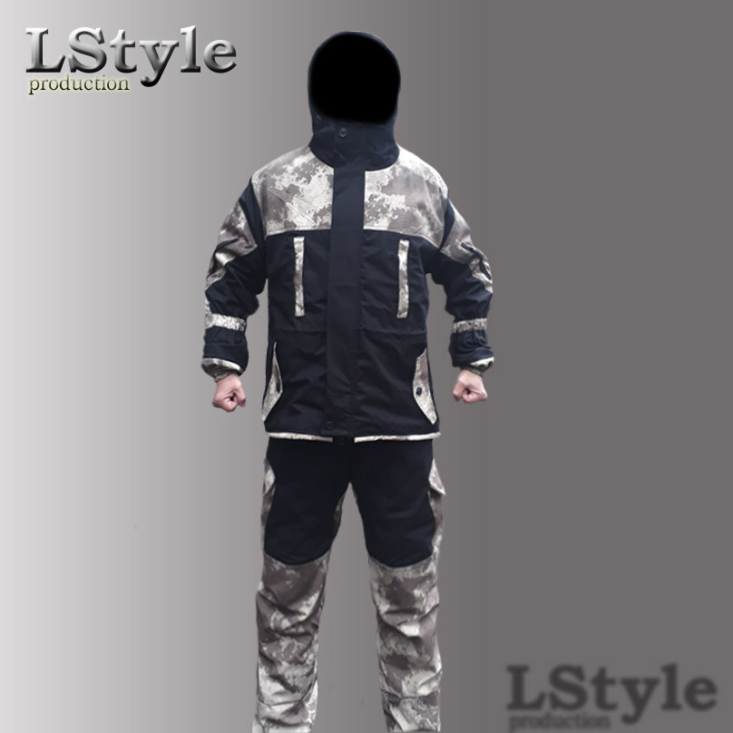 Костюм Гірка 5 атака чорний, камуфляж a-tacs au, фото 1