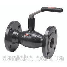 Кран Danfoss JIP-FF Ду15 (УЧЕНІЧНИЙ ТОВАР) кульовий сталевий фланцевий, фото 1