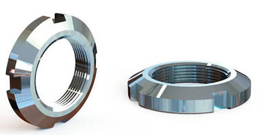 Гайка М80 кругла шлицевая ГОСТ 11871-88