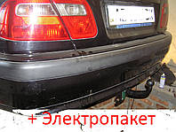 Фаркоп - Mitsubishi Carisma Седан / Хетчбек (1995-2005) з'ємний на 2 болтах