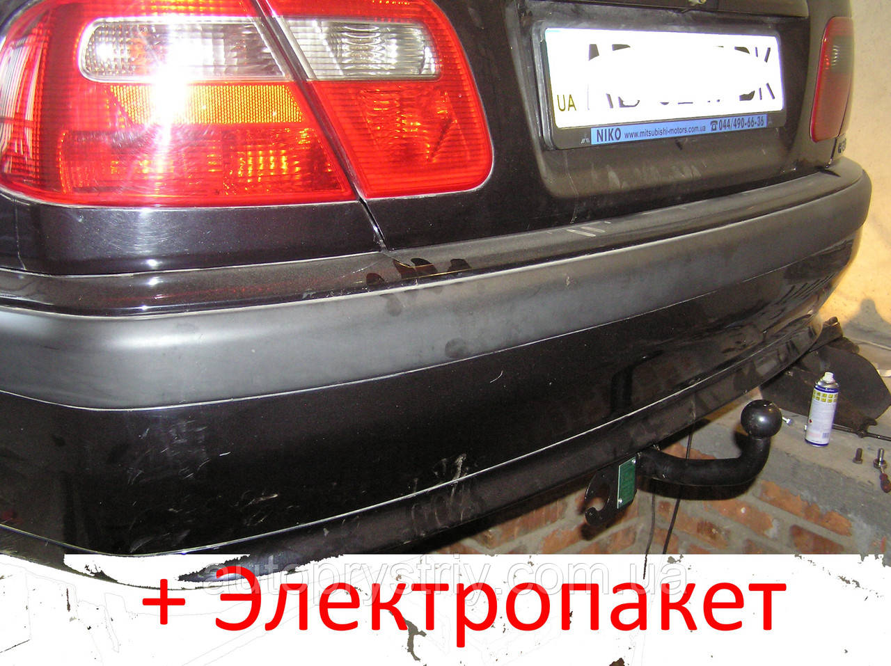 Фаркоп - Mitsubishi Carisma Седан / Хэтчбек (1995-2005) съемный на 2 болтах - фото 1 - id-p579808513