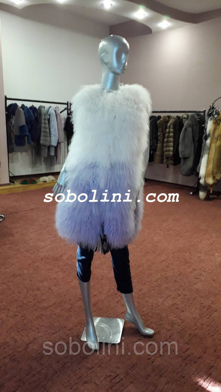 Роботи магазину Соболіні, жилет із лами, фото 1