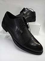 Мужские туфли Lioneli Lv 3061-01 из натуральной кожи.