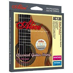 Струни для класичної гітари Alice AC136N 28-43