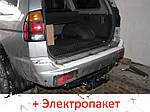 Фаркоп - Mitsubshi Pajero Sport Позашляховик (1998-2009) з'ємний на 2 болтах на пластині