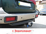 Фаркоп - Mitsubishi Pajero Sport Позашляховик (1998-2009) з'ємний на 2 болтах