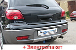 Фаркоп - Mitsubishi Outlander Кросовер (2003-2008) з'ємний на 2 болтах