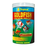 Tropical GOLDFISH COLOR PELLET фарбувальний гранульований корм для золотих рибок і молодих коропів кої, 250 мл