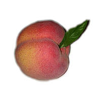 Искусственные фрукты Персик(8х8см) 10 шт