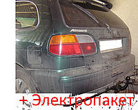 Фаркоп - Nissan Almera (N15) Хэтчбек (1995-2000) съемный на 2 болтах