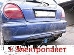 Фаркоп - Nissan Almera (N16) Хетчбек (2000-2006) з'ємний на 2 болтах