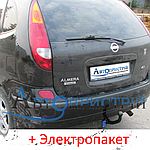 Фаркоп - Nissan Almera Tino Мінівен (2000-2006) з'ємний на 2 болтах