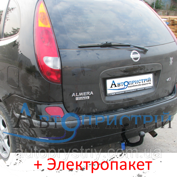 Фаркоп - Nissan Almera Tino Минивэн (2000-2006) съемный на 2 болтах - фото 1 - id-p579808545