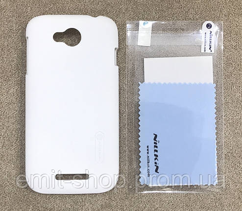 Пластиковий чохол-накладка Nillkin для Lenovo A706 (Білий), фото 2
