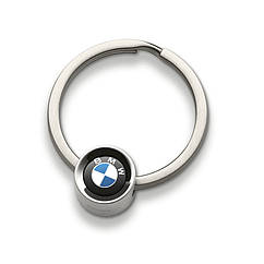 Брелок BMW Logo Key Ring, Silver Оригінал (80272454771)