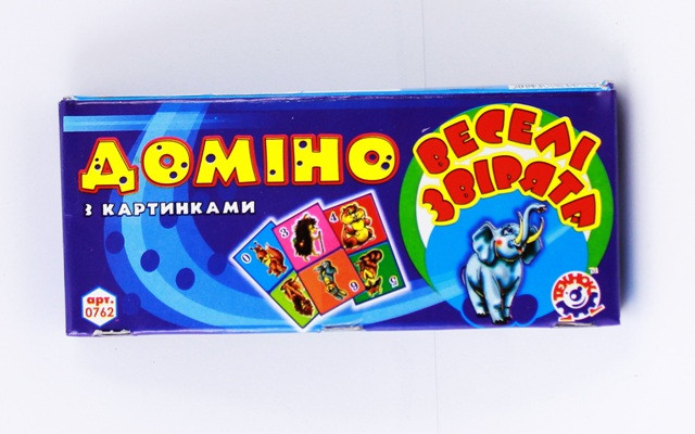 Дитяче доміно Веселі звірята (0762), фото 1