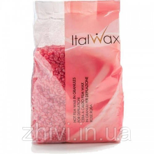 Віск в гранулах плівковий, Троянда Italwax, 1 кг