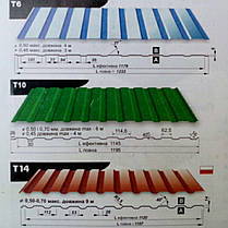 Профнастил Т 14 Blachy Pruszynski PEMA матовий 0,5 мм Arcelor Mittal Польща, фото 2
