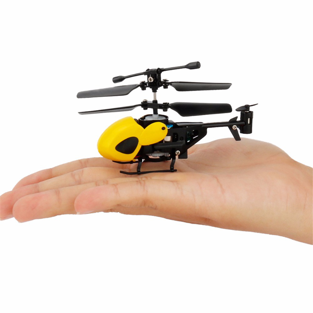 Радиоуправляемая игрушка I/R QS5012 микро вертолет на р/у Желтый (SUN1714) - фото 4 - id-p758007779