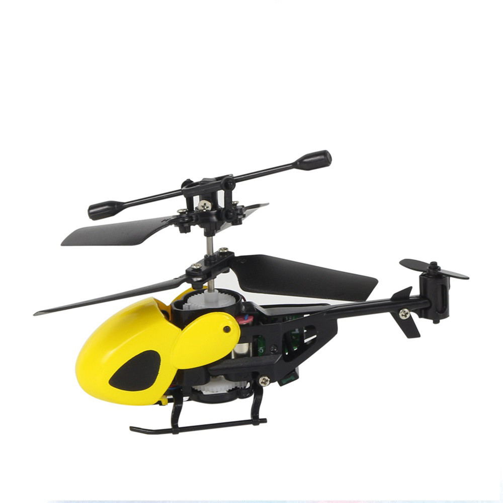 Радиоуправляемая игрушка I/R QS5012 микро вертолет на р/у Желтый (SUN1714) - фото 1 - id-p758007779