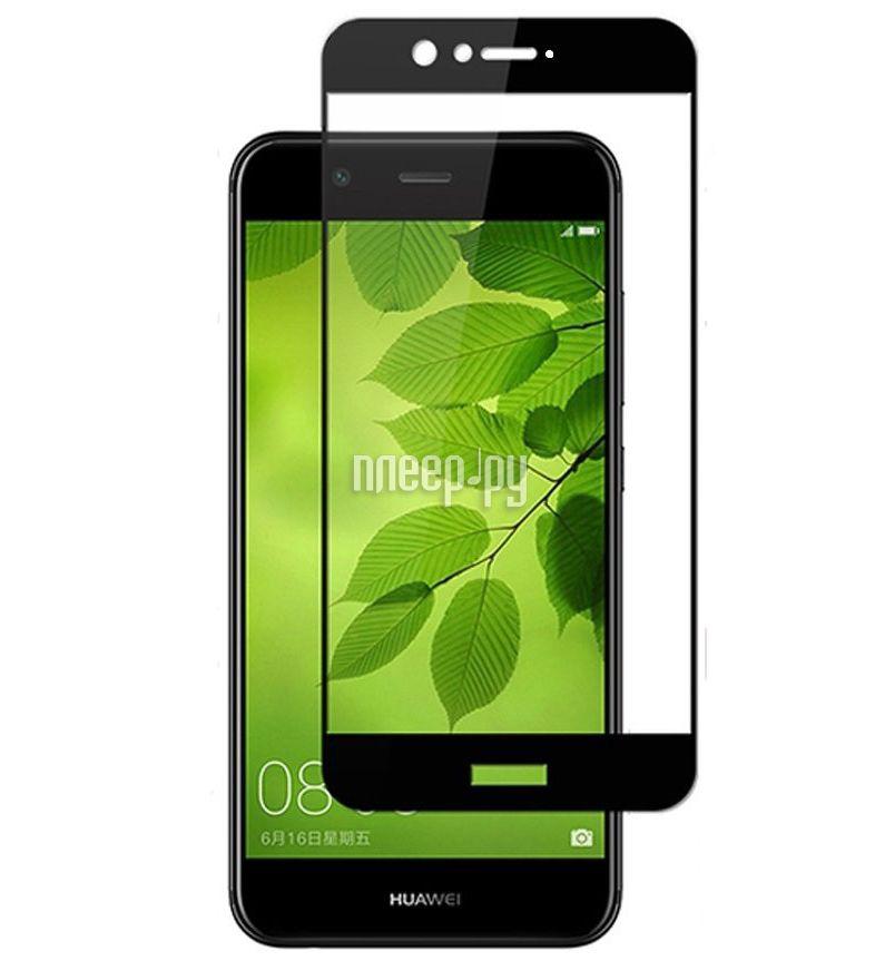 3D скло для Huawei Nova 2 на весь екран Black