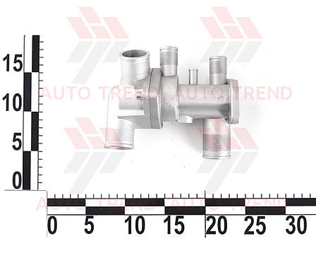 Термостат ВАЗ 2110-12, 2113-15, 2170-72 після 03 р. в., інж. дв. 85±2°С (6 вих.), фото 2