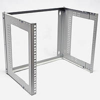 Кронштейн настінний 19" 12U, глибокий. 280... 380 мм, сірий