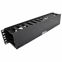 Панель розведення кабелів 2U, одностороння, Panduit