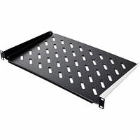 Полиця консольна 300 мм, 1U, чорна