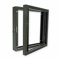 Поворотна рама для шафи MGSWA 18U, чорна