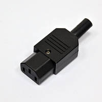 Роз'єм вилка розбірна, C13, 10A
