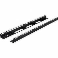 19" Напрямні 18U (2 шт.), чорні.