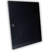 Двері суцільнометалічні 18U для шаф MGSWA, чорна.