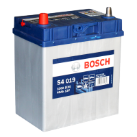 Акумулятор автомобільний BOSCH 6CT-45 Asia S4 L тонкі клеми 330A