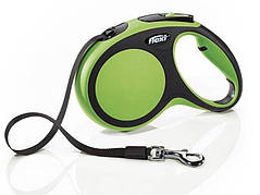 Поводок-рулетка Flexi New Comfort L стрічка для великих собак до 50 кг 8 м в Києві