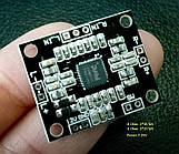 Підсилювач звука PAM8610 2*15 Вт  D клас, стерео модуль.