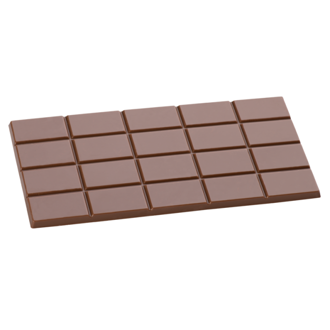 Професійні полікарбонатні форми для плиткового шоколаду "Таблетка" 100 г