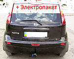 Фаркоп - Nissan Note Хетчбек (2006-2013) з'ємний на 2 болтах