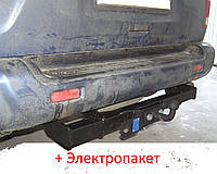 Фаркоп - Nissan Pathfinder Кроссовер (1998-2005) съемный на 2 болтах на пластине