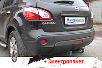 Фаркоп - Nissan Qashqai (J10) Кроссовер (2006-2013) съемный на 2 болтах