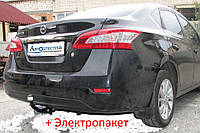 Фаркоп - Nissan Sentra 7 (B17, кроме USA) Седан (2012--) съемный на 2 болтах