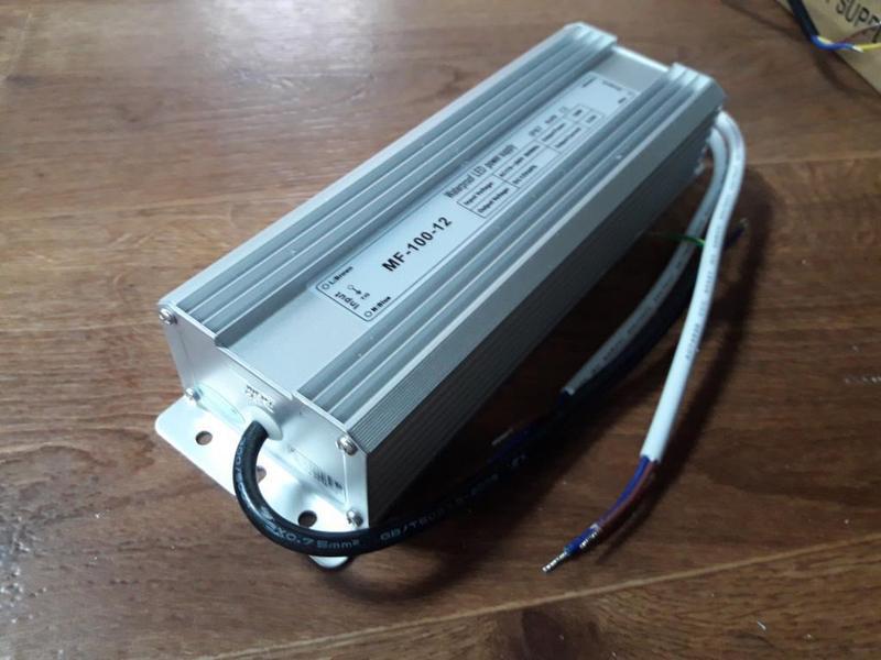 Блок живлення 12v 100w (герметичний) для led стрічки MF-100-12