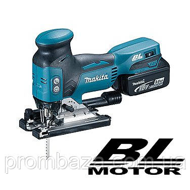 Акумуляторний лобзик Makita DJV181RFJ, фото 1
