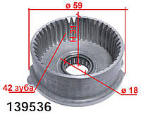 Планетартка (редуктор) стартера CITROEN Jumper, Relay, HYUNDAI H 200, H-1, Porter, Satellite, KIA Besta