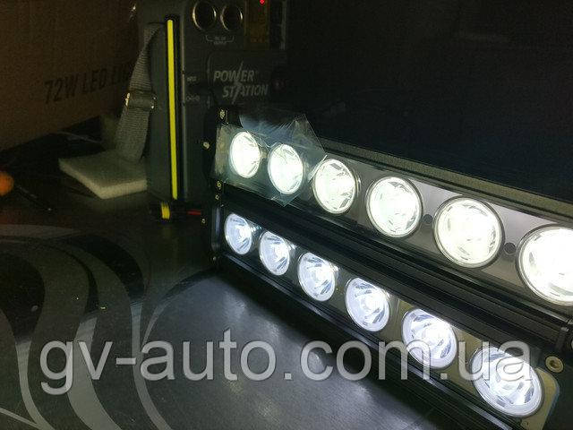 Дополнительная фара балка LED GV-S10180S дальнего света 180 Вт. - 76 см. - фото 9 - id-p29266259