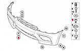 Кліпса кріплення захистів двигуна, бампера BMW 3-series E46 / 7-series E65 / X5 E70 / X6 E71 / Mini, фото 5